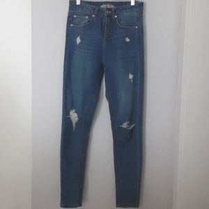 Wild Fable Mid-Rise Skinny Distressed Jeans 4